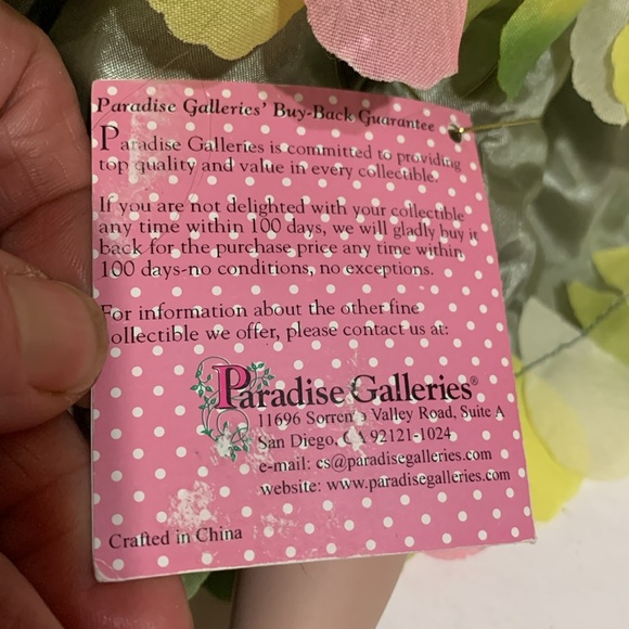 Fairy doll red head porcelain collectible display figurine - Picture 8 of 16